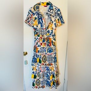 2XTremz midi floral summer dress NWT size XS